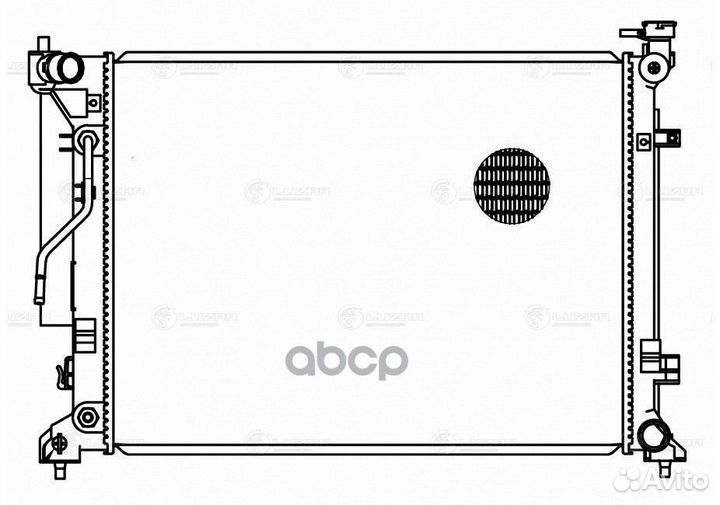 Радиатор охл. для а/м Kia Optima (15) 2.0i/2.4