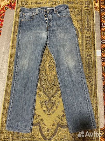 Мужские джинсы levis 501 w32 l32