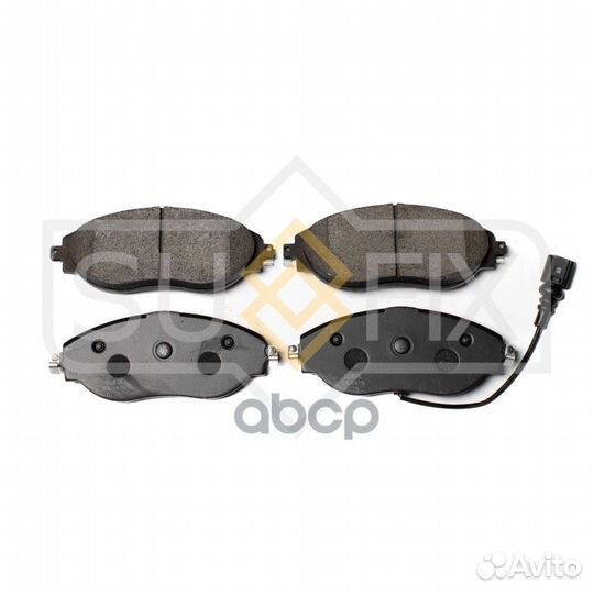 Колодки тормозные дисковые перед прав/лев S