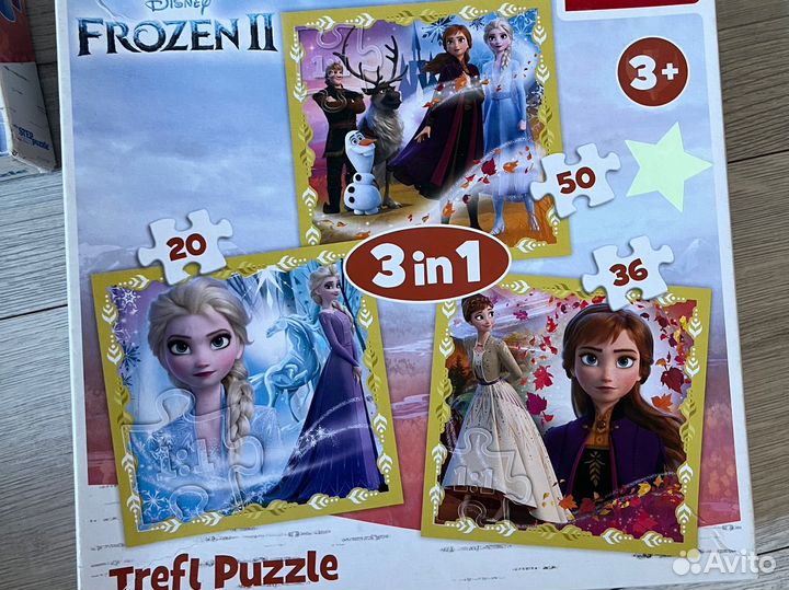 Пазлы Холодное сердце