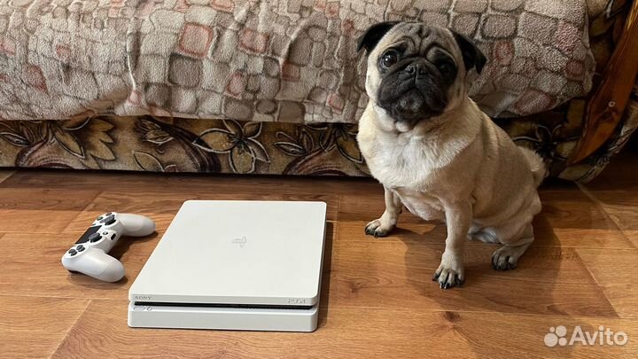 Sony ps4 slim 500 gb White 2117 (2 ревизия)