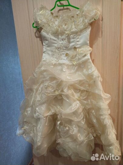 Вечернее платье для девочек, рост 122-130