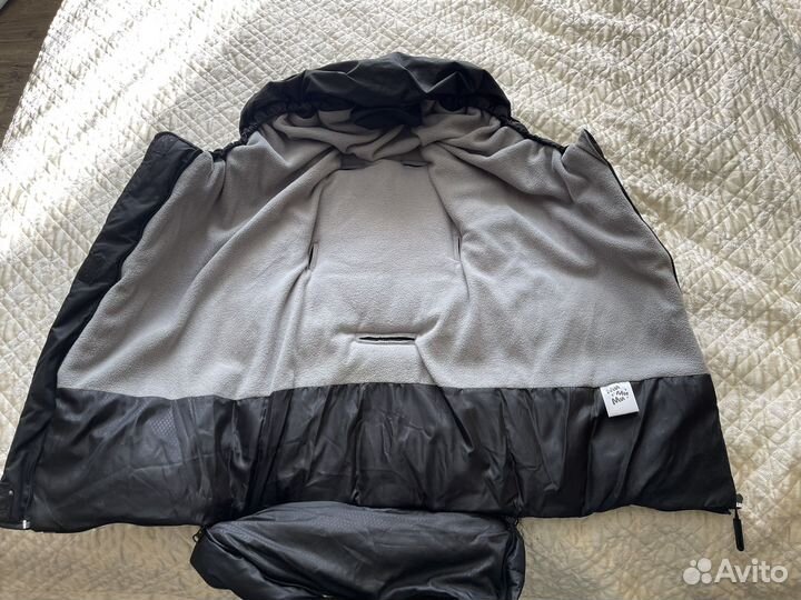 Зимний конверт с 0 до 3х лет и муфта для рук