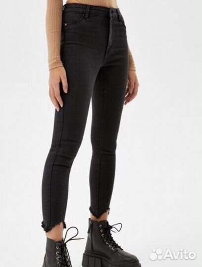 Джинсы bershka черные