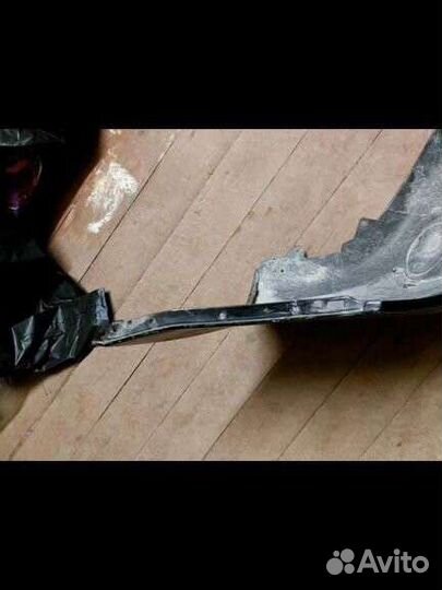 Бампер на hyundai getz рестайлинг