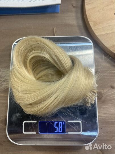 Хвост блонд б/у