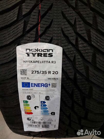 Nokian Tyres Hakkapeliitta R3 275/35 R20 102T