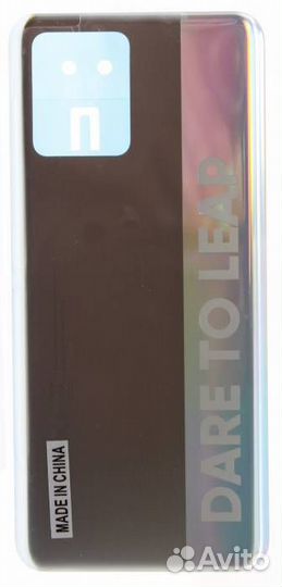 Задняя крышка для Realme 8/8 Pro 4G Серебро (со ск