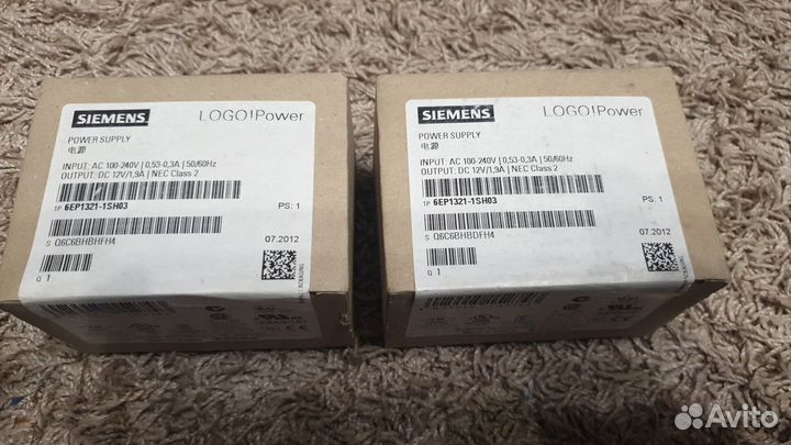 Блок питания 6EP1321-1SH03 12 В/1.9 A