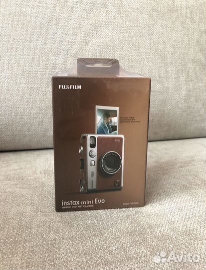 Fujifilm instax mini evo brown