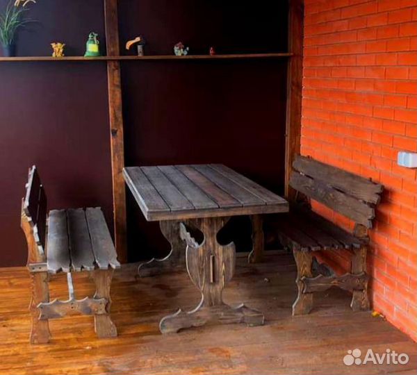 Комплект стол с лавки