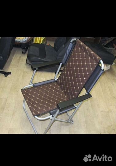 Экокожа, кожзам стёганый коричневый (ромб) на поро