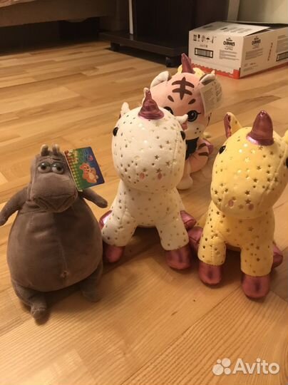 Мягкие игрушки новые