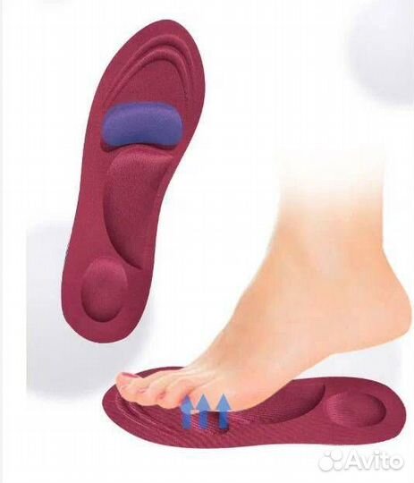 Стельки анатомические универсального размера