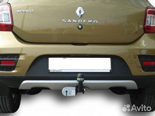 Фаркоп установка тсу Renault Sandero II, 2014-2018