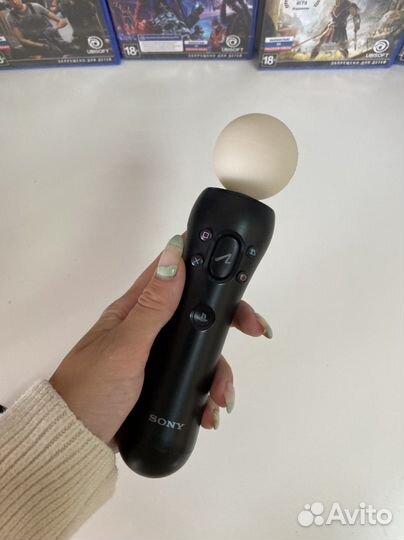PS Move Контроллер для PS3/PS4 (б/у)