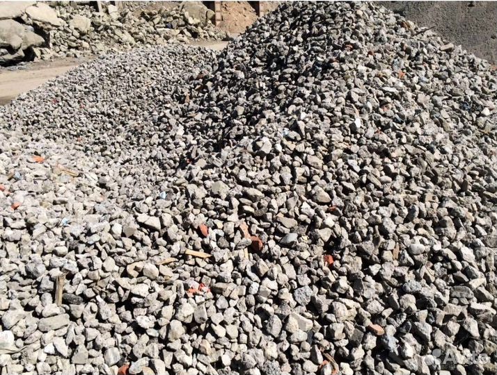 Щебень вторичный с доставкой