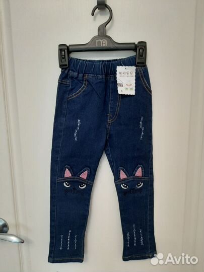 Джинсы для девочки 104 р