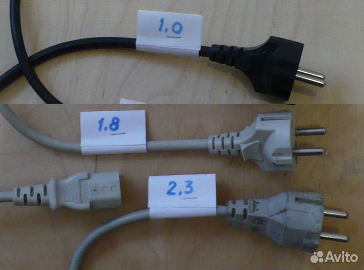 Кабели питания и удлинители