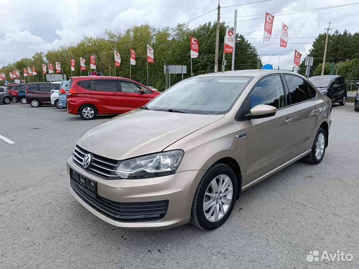 Volkswagen Polo 1.6 AT, 2019, 148 487 км