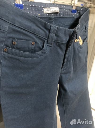 Брюки темно синие для девочки