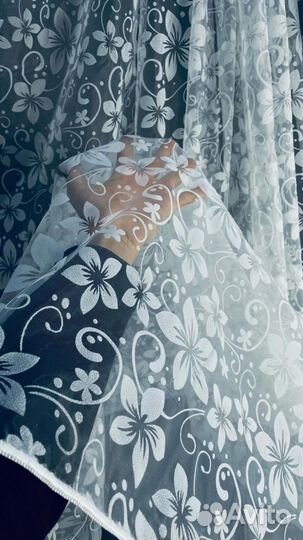 Штора тюль органза