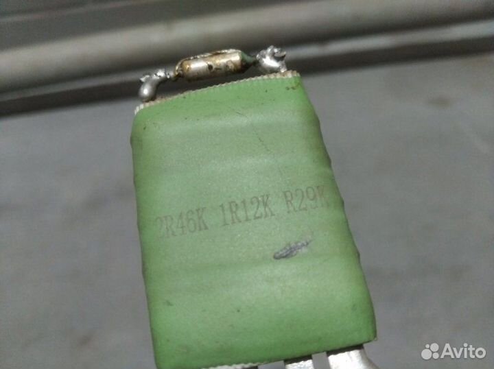 Реостат печки Ford Focus 2 седан 1.8 2006