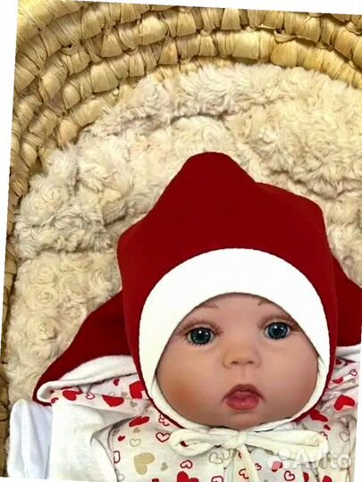 Конверт на выписку новорожденного комплект весенне-летний (красный)