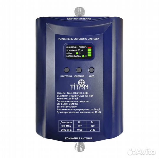 Комплект Titan-900/2100 (LED)