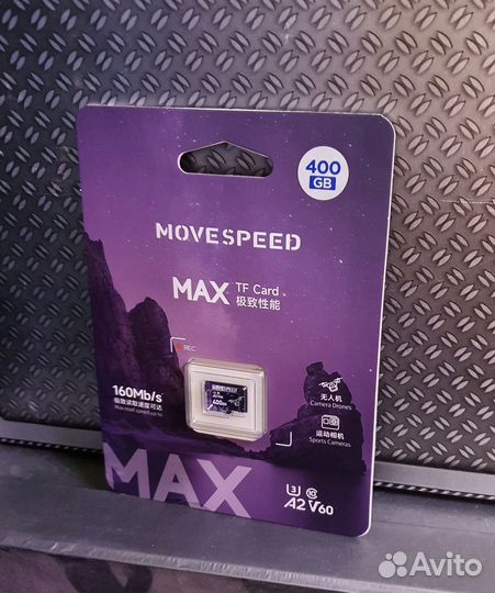 Карта памяти 400 гб Movespeed Max MicroSD V60 A2