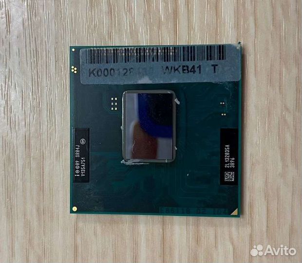 Процессор для ноутбука Intel i3 socket g2 rpga988b