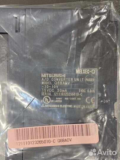 Mitsubishi Electric Q68ADV новый, 1 шт