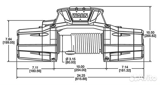 Лебедка warn zeon 12 Platinum