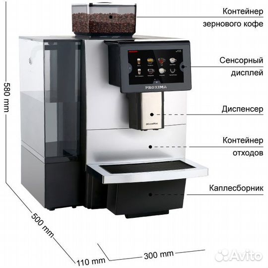 Кофемашина для бизнеса Proxima F11\F12 Plus\Big\