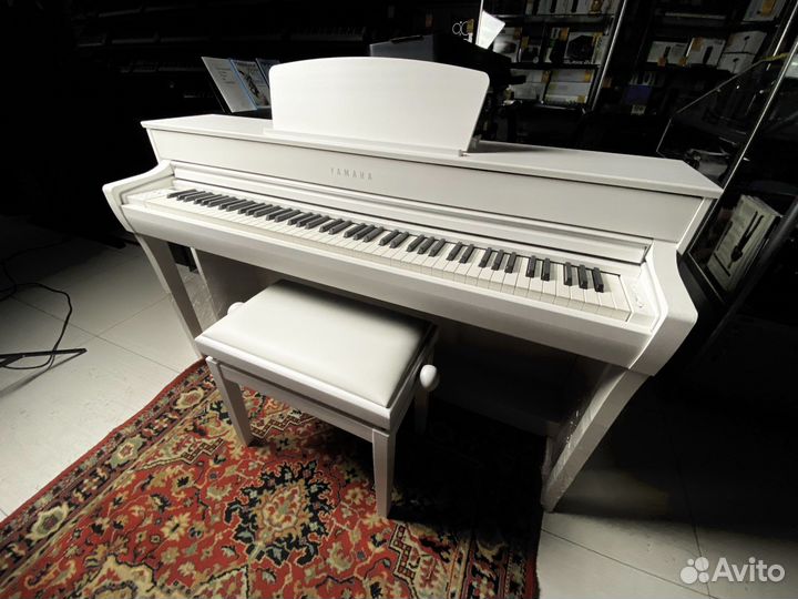 Цифровое пианино yamaha белое