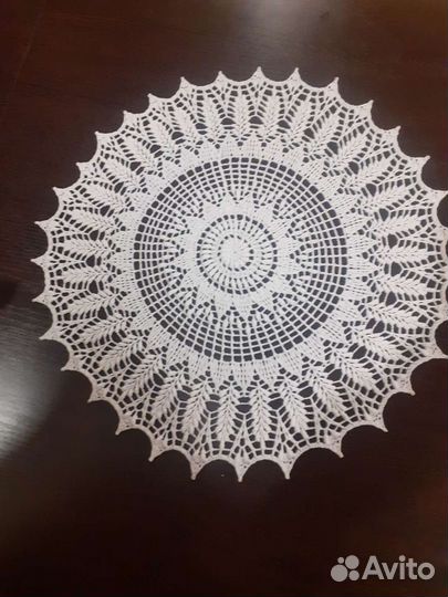 Салфетки вязаные крючком