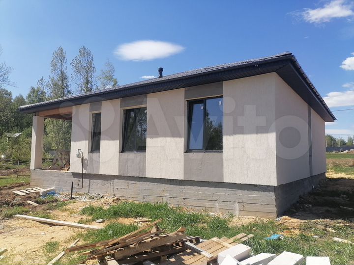 Дом 60 м² на участке 9 сот.