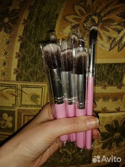 Набор кистей для макияжа новый