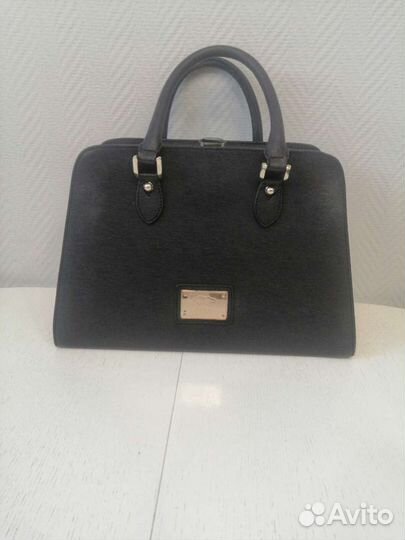 Сумка женская натуральная кожа черная