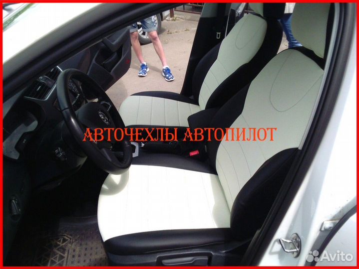 Чехлы Автопилот Skoda Octavia A7 из экокожи