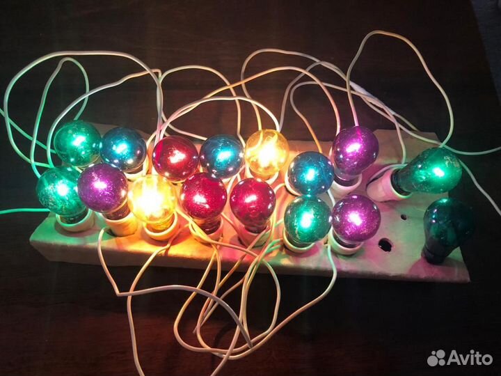 Елочная гирлянда ег - 20А СССР 1969