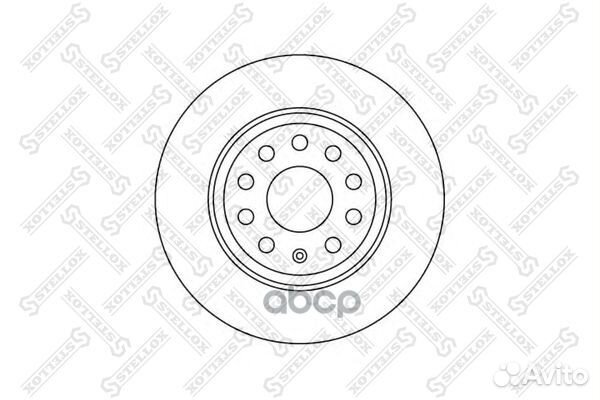 6020-47116-SX диск тормозной задний VW Passat