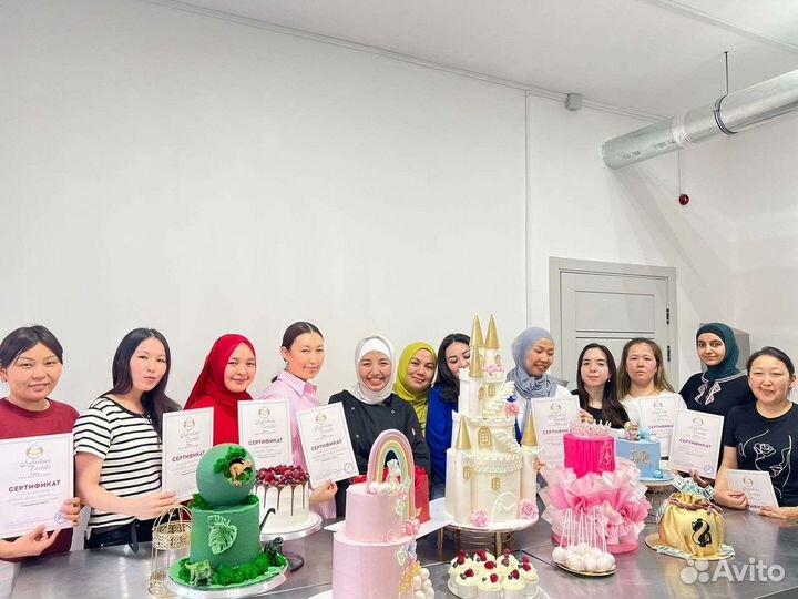 Мастер класс по тортам,обучение на кондитера