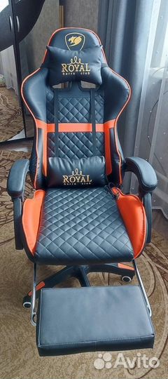 Игровое компьютерное кресло с массажем