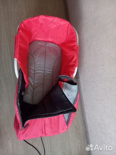 Сиденье для Санок с Чехлом для Ног Nika на молнии