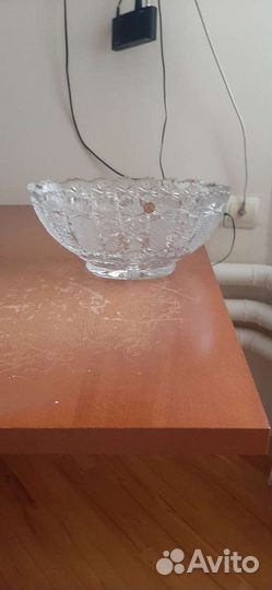 Хрустальная ваза