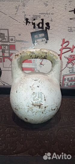 Гиря 24 кг СССР