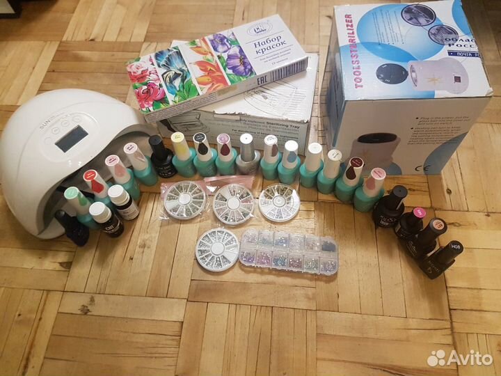 Осталась лампа и стерилизатор