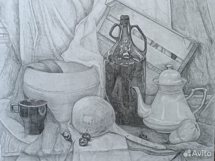 Услуги художника (портреты,аниме,роспись по ткани)