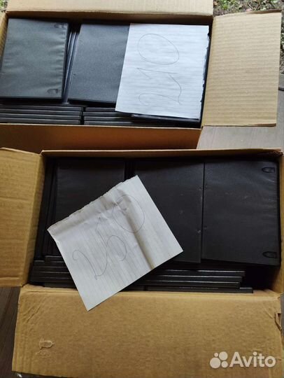 Коробки (боксы) под DVD диски